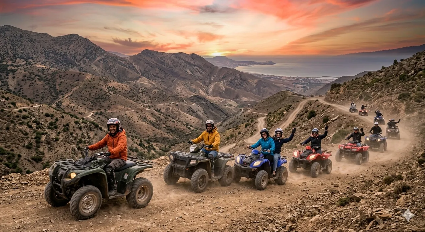 Quad Adventure Sunset – Nador Mountains