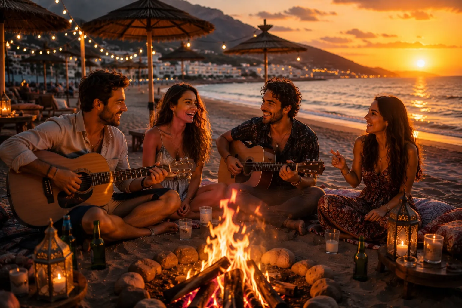 Horse Riding & Sunset Guitar Vibes – Bouqana Beach Nador